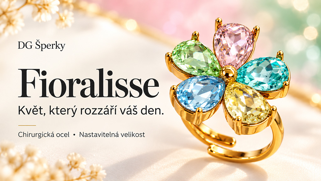 Dámský ocelový prsten Fioralisse (14)